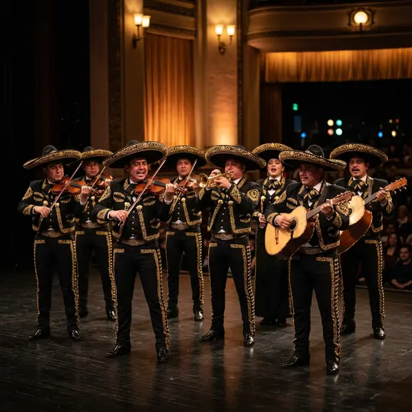 Elenco Mariachi Real Vega en Gala